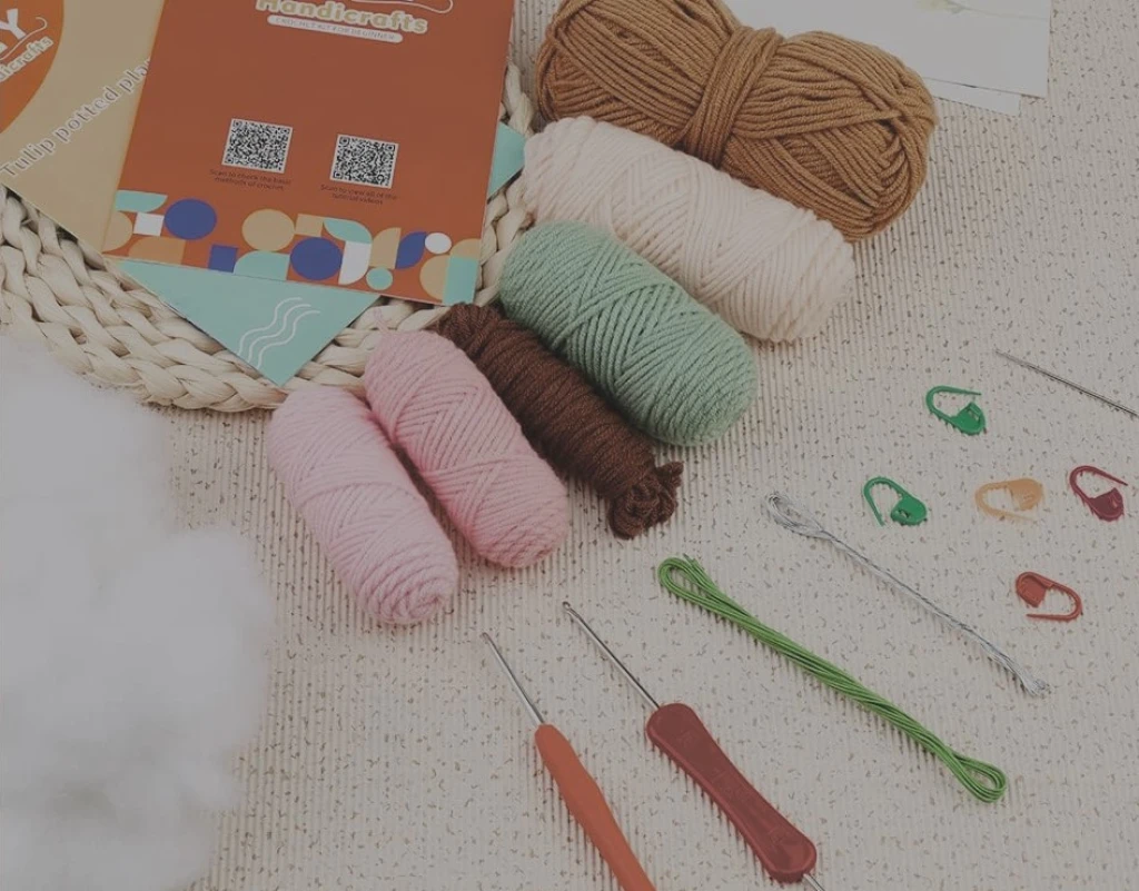 Knitting or crochet kit